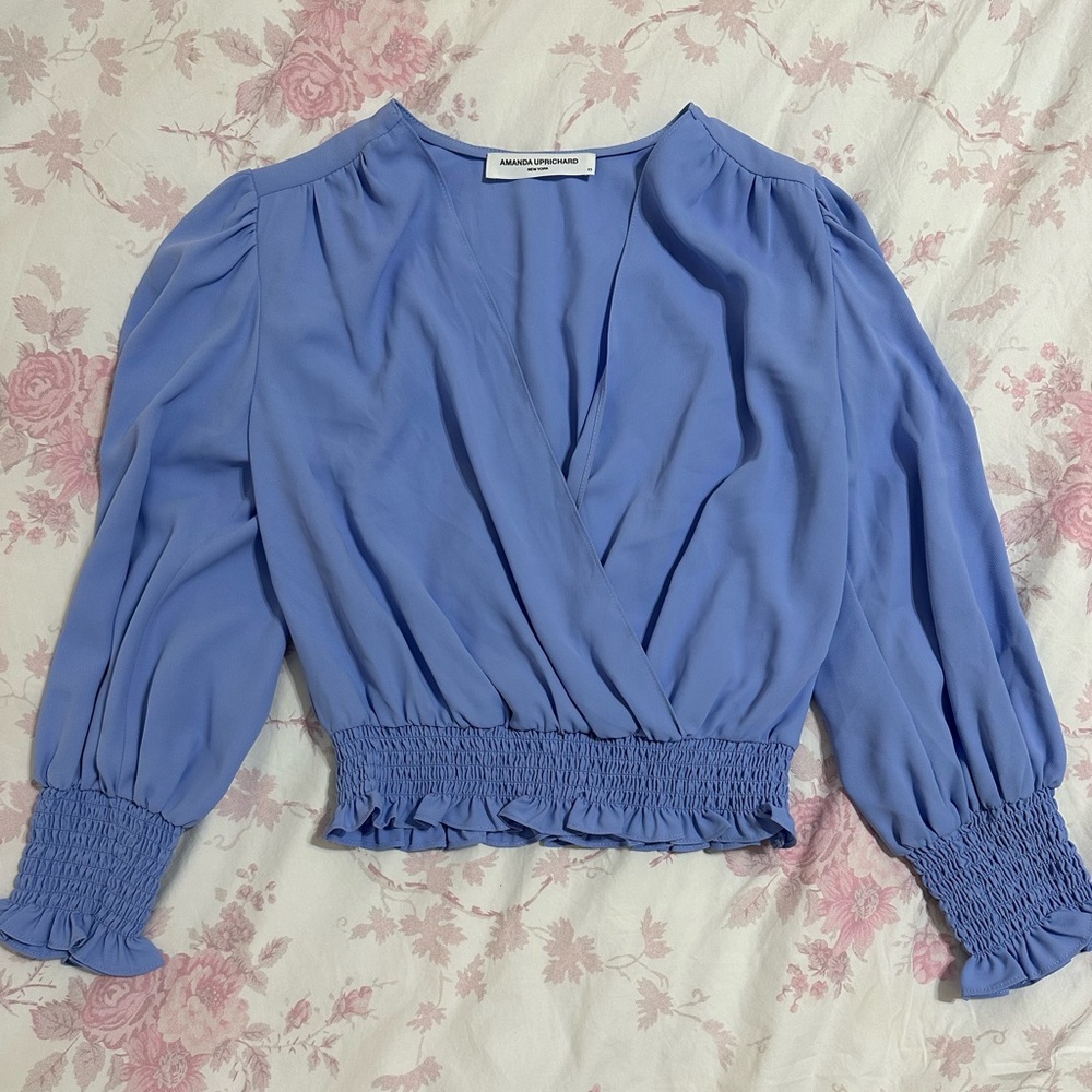 Amanda Uprichard cropped blouse